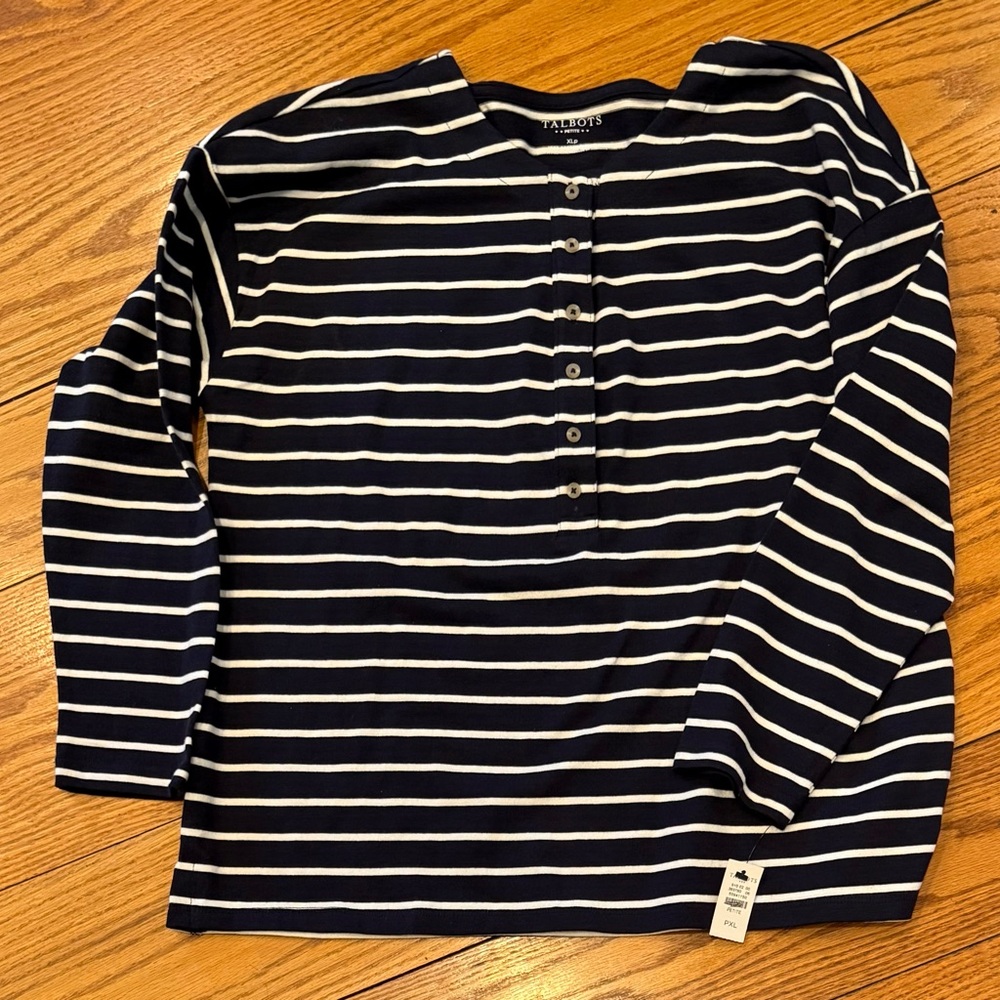 Talbots Crew Neck Top
